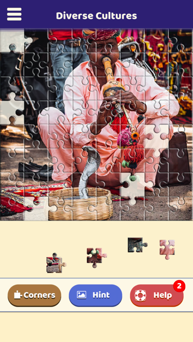 Diverse Cultures Puzzle screenshot 1