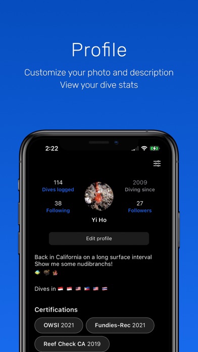 DiveWith screenshot 1