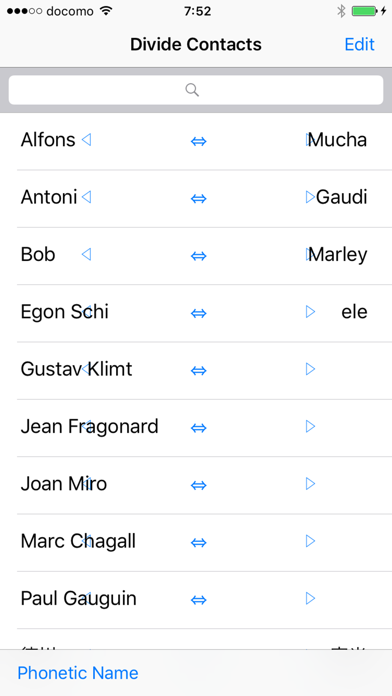 Divide Contacts - Divide It! screenshot 2