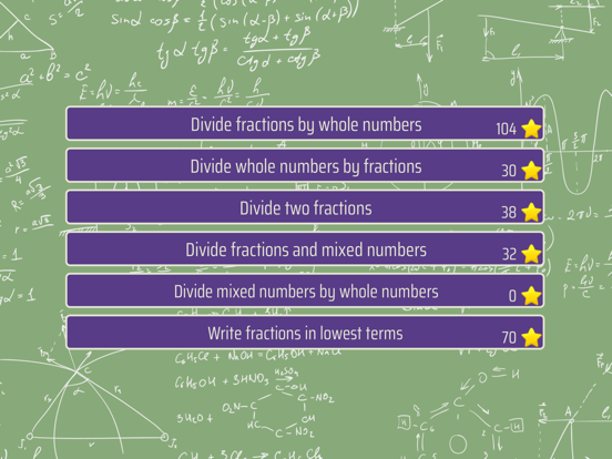 Dividing Fractions Trainer screenshot 10