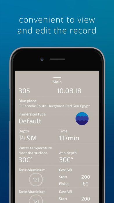 Diving logbook-Dive Number screenshot 1