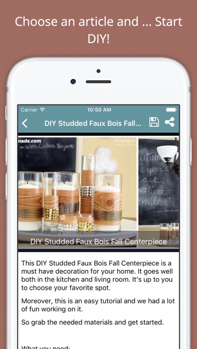 DIY Decor Project Ideas screenshot 4