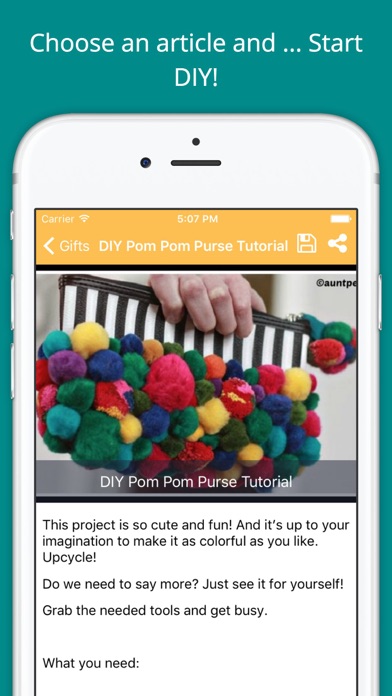 DIY Gifts Project Ideas Free - Handmade Tutorials screenshot 4