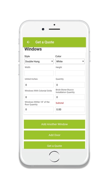 DIY Window Quote screenshot 3