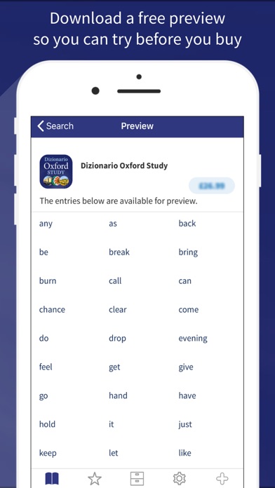 Dizionario Oxford Study screenshot 1