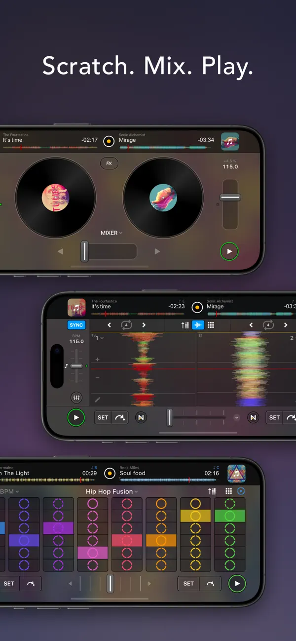 djay - DJ App & AI Mixer screenshot 3