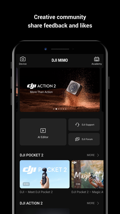 DJI Mimo screenshot 4
