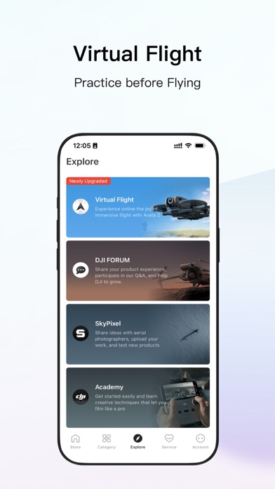 DJI Store – Try Virtual Flight screenshot 6