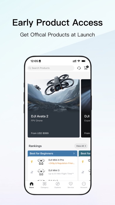 DJI Store – Try Virtual Flight screenshot 4