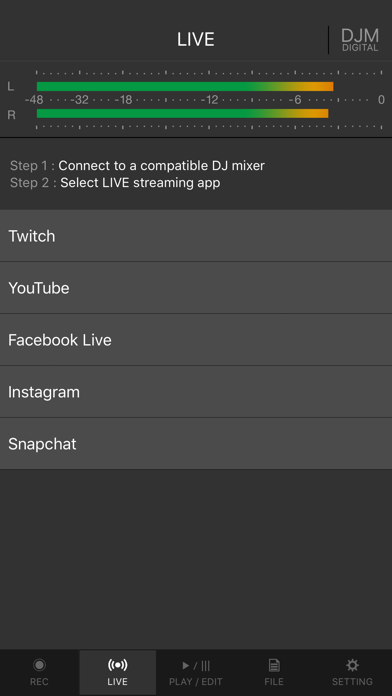 DJM-REC: DJ live/recording app screenshot 2