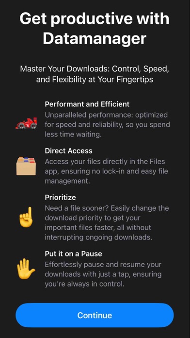 dManager - datamanager screenshot 3
