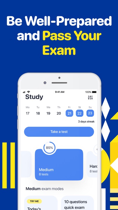 DMV 2026 Permit Practice Test screenshot 1
