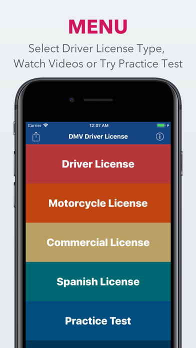 DMV Driver License Permit Test screenshot 2