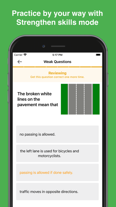 DMV Permit Prep 2026 - Exam screenshot 1