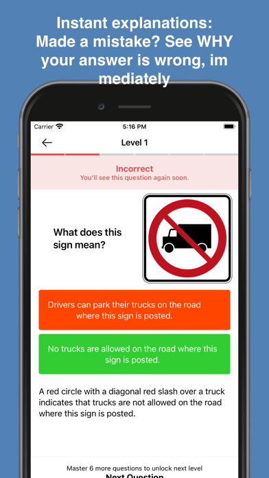 DMV Permit Prep 2026 - Exam screenshot 4