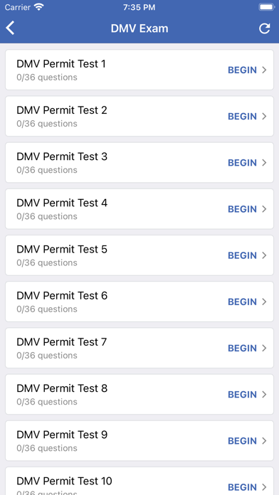 DMV Practice Test - 2026 screenshot 4