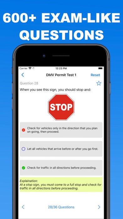 DMV Practice Test : All States screenshot 4