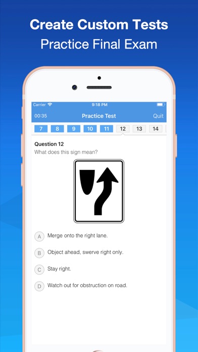 DMV Practice Test Smart Prep screenshot 3