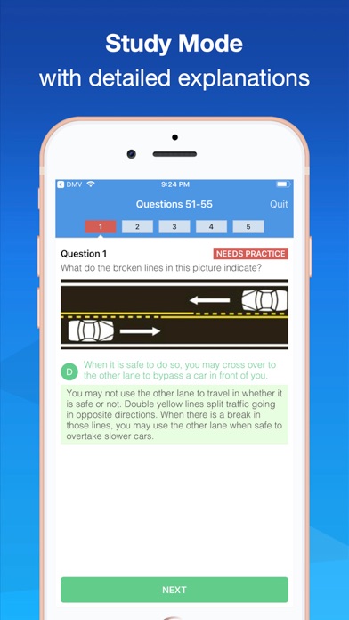 DMV Practice Test Smart Prep screenshot 2