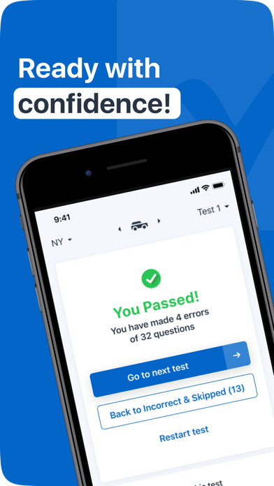 DMV WRITTEN TEST screenshot 1