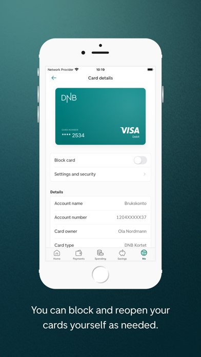 DNB Mobile Bank screenshot 2