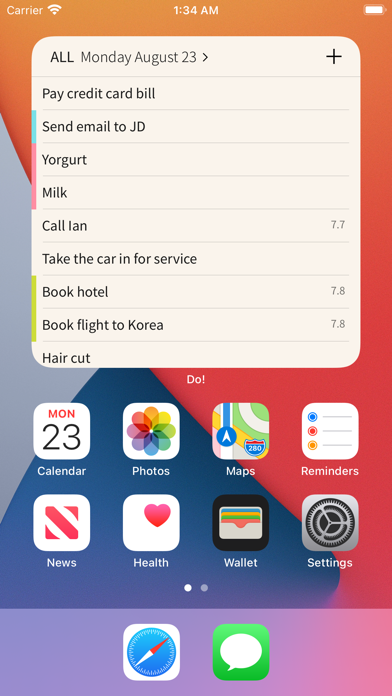 Do! - Simple To Do List screenshot 1