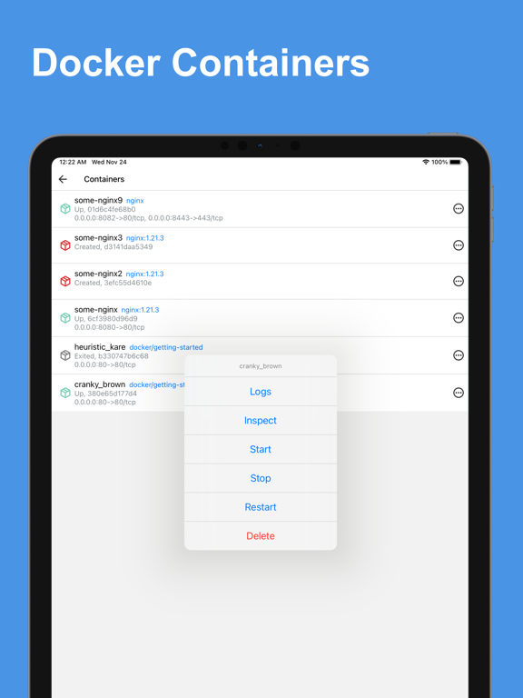Docker Server Admin screenshot 10