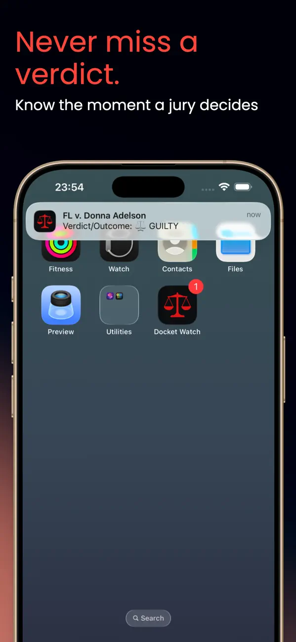 Docket Watch – Court Trials screenshot 5
