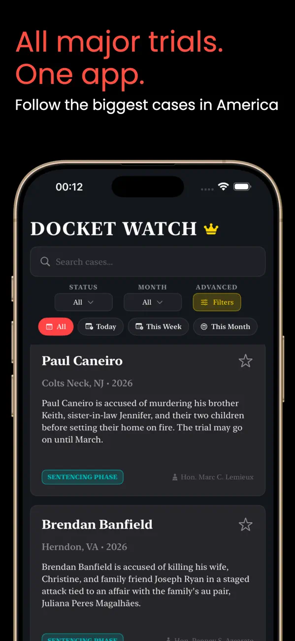 Docket Watch – Court Trials screenshot 6