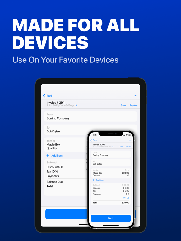 Docly Invoice Maker - PRO screenshot 3