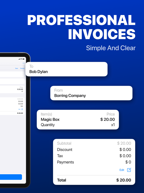 Docly Invoice Maker - PRO screenshot 9