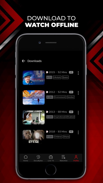DocuBay - Watch Documentaries screenshot 1