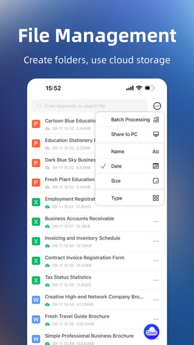 Document Editor—Docs,Sheets screenshot 2
