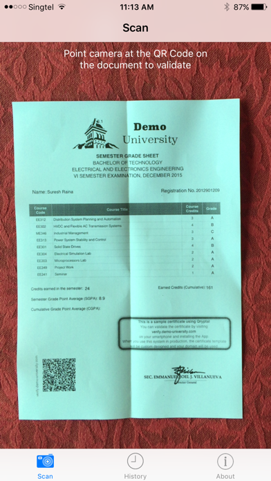 Document Validator screenshot 3