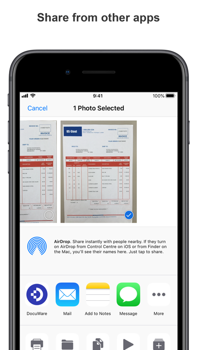 DocuWare screenshot 5