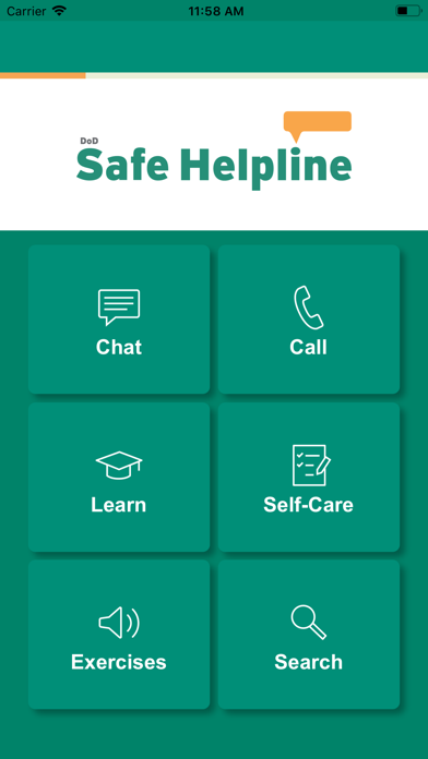 DoD Safe Helpline screenshot 5