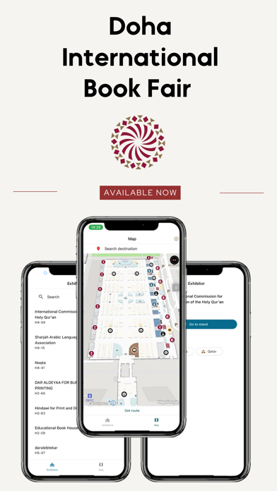 Doha Book Fair Wayfinding screenshot 1