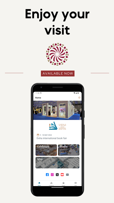 Doha Book Fair Wayfinding screenshot 3