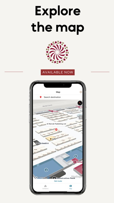 Doha Book Fair Wayfinding screenshot 2