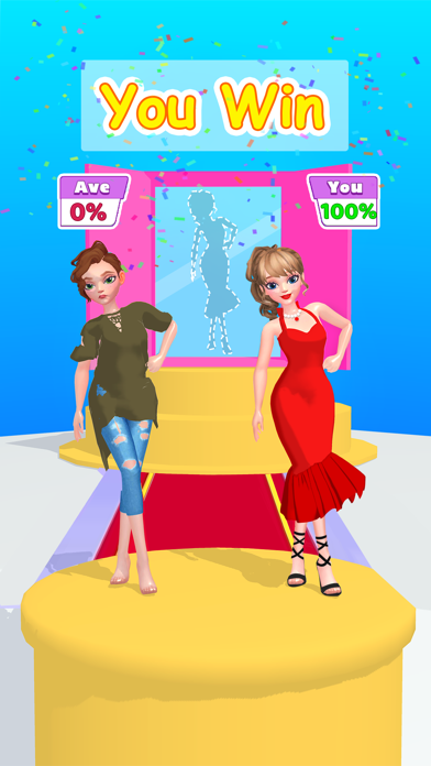 Doll Dress up: Makeover Run screenshot 1