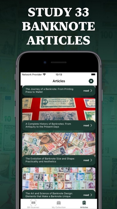 Dollar Bill Scanner screenshot 1