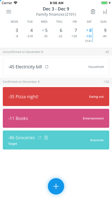 Dollarbird - Budget Calendar screenshot 3