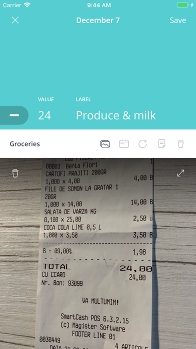 Dollarbird - Budget Calendar screenshot 1