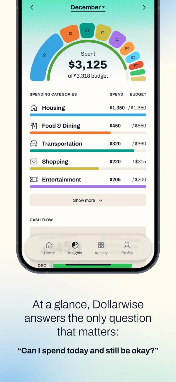 Dollarwise: Budget & Tracking screenshot 1