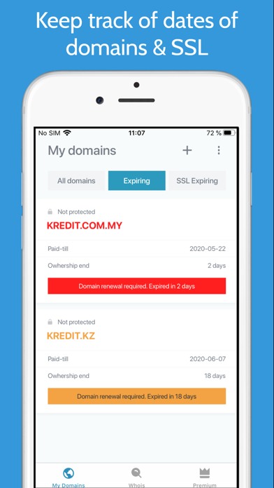 Domain Control & Whois WWW screenshot 7