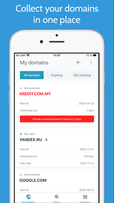 Domain Control & Whois WWW screenshot 8