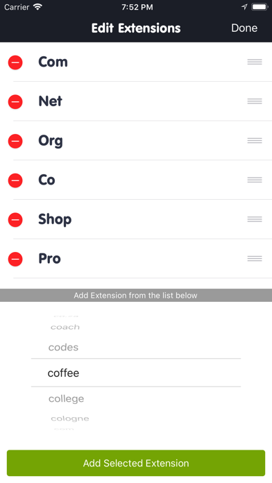 DomainTyper - Domain Search screenshot 1