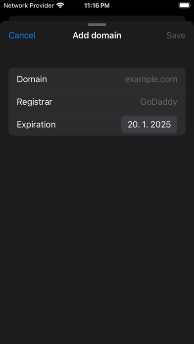 Domian - Domain Management screenshot 1