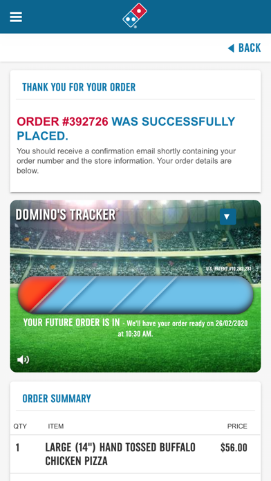 Domino's Pizza Caribbean screenshot 1
