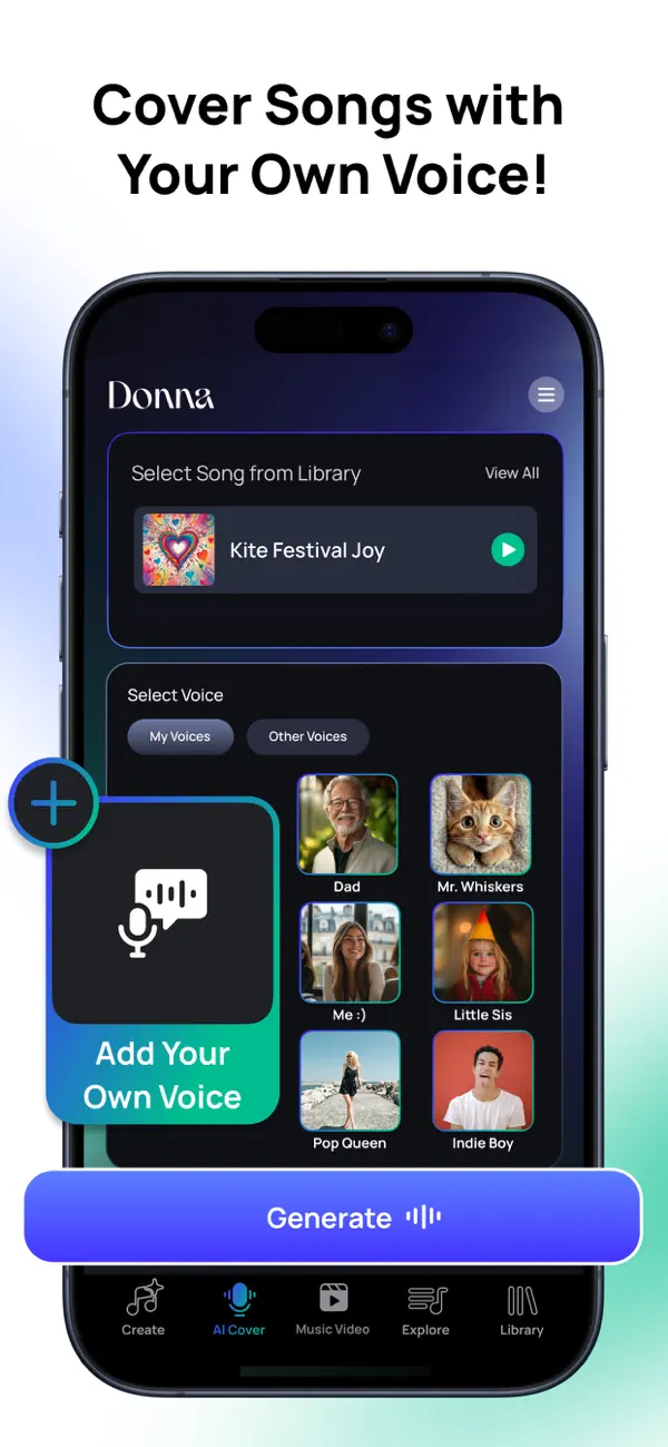 Donna AI Song & Music Maker screenshot 3